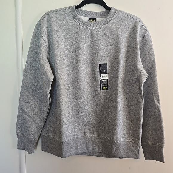 Two Athletic Works XS Crew neck Sweatshirts Black And Grey - Picture 4 of 9